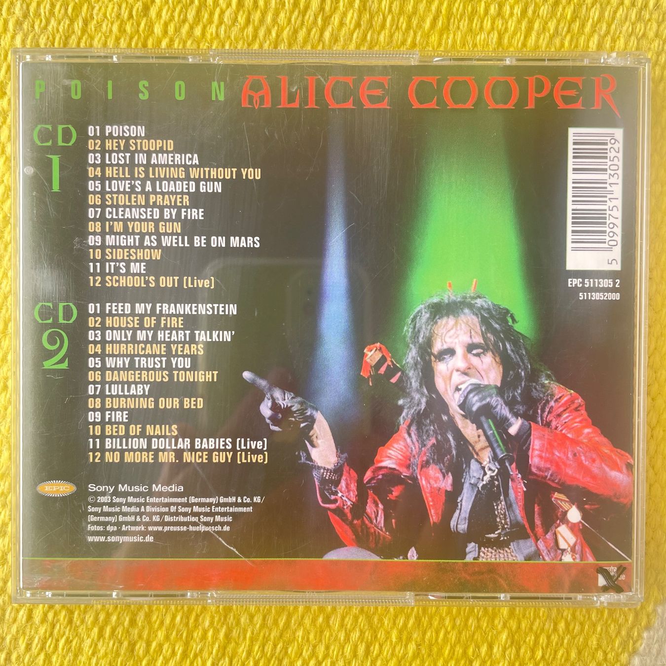 CDs: ALICE COOPER-2CD POISON – Gebraucht aus Rorschacherberg von CD-Roli 1