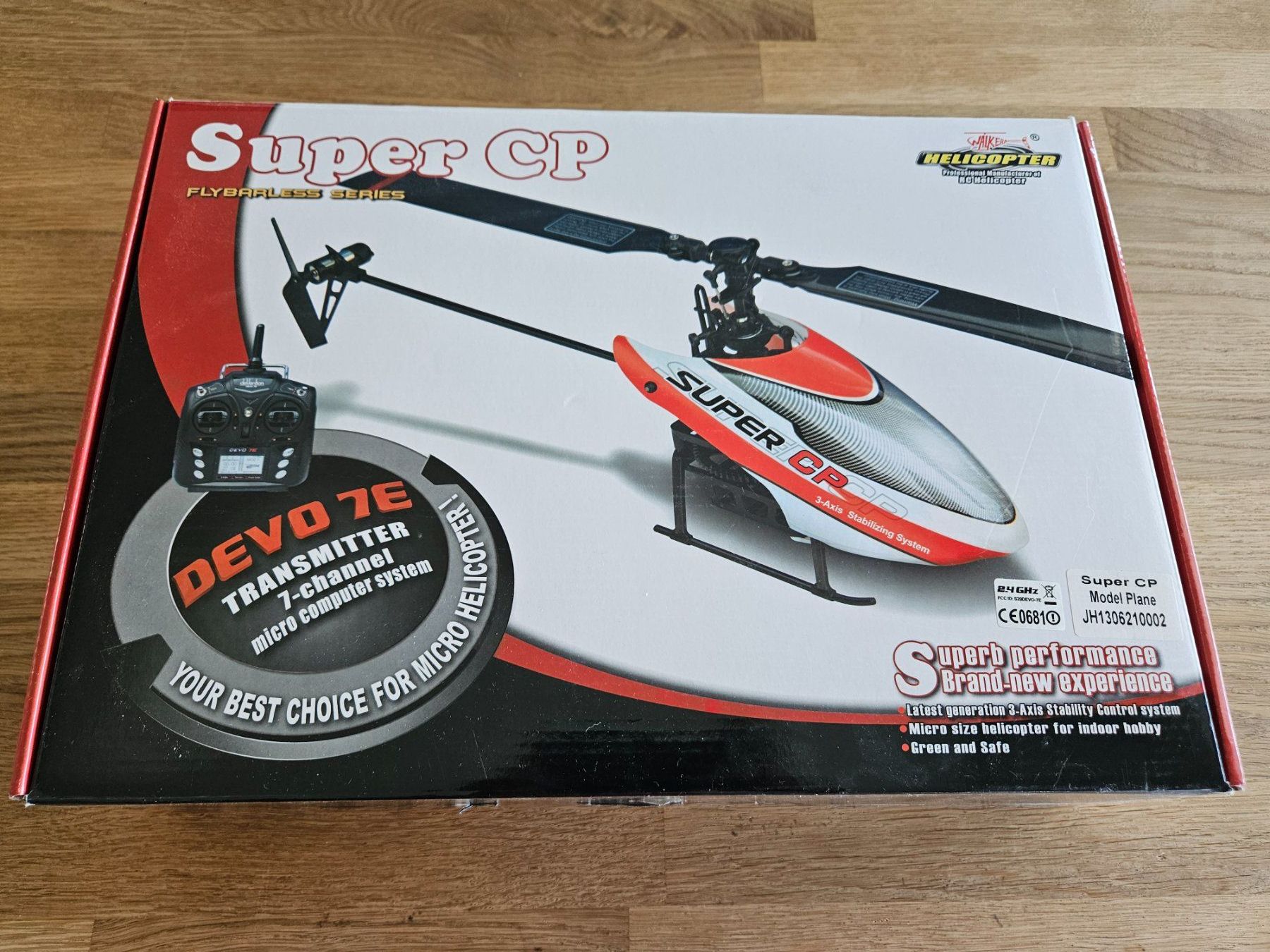 Walkera RC Modellbau: RC Helikopter WALKERA Super CP mit Devo 7E Transmitter – Neu (gemäss Beschreibung) aus Bolligen von Sasmeier 2