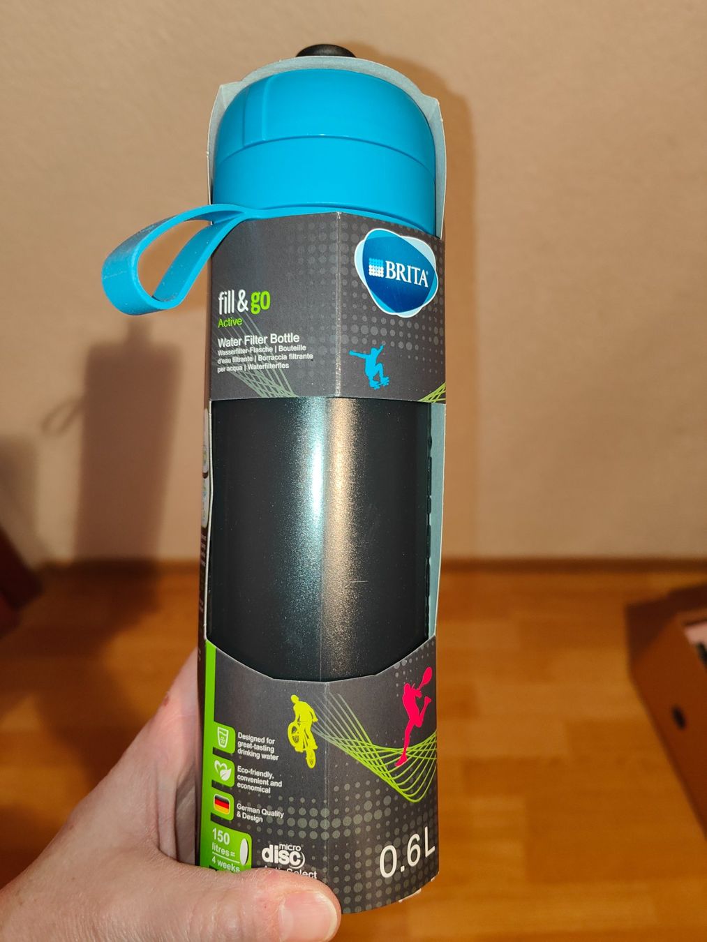 Borracce & Thermos: Brita fill&go Active Wasserfilter-Flasche, neu & ungebraucht – Nuovo e nell'imballaggio originale da Schöftland venduto da sil_bn9x