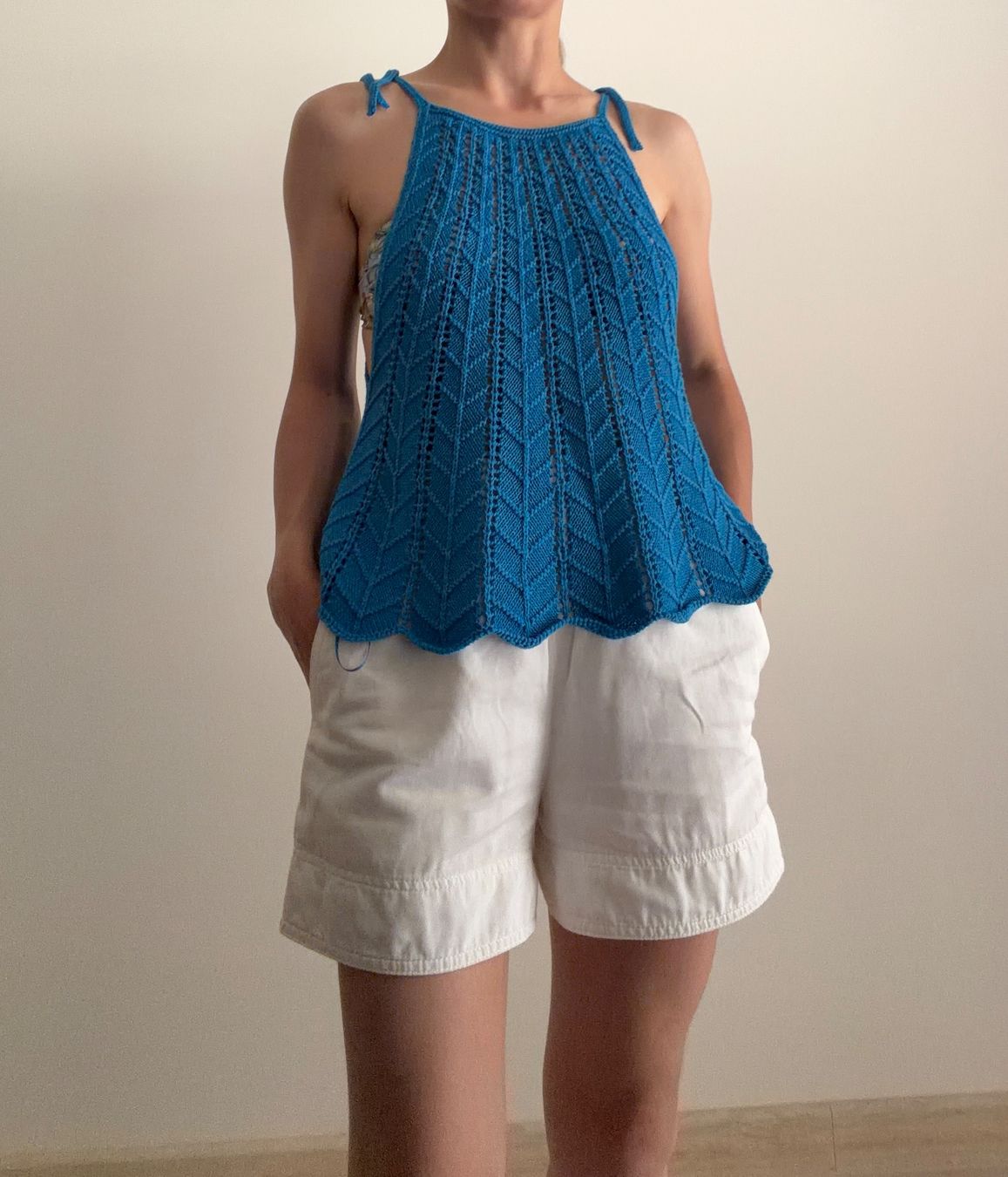 Blusen: Cotton knitted summer blouse – Neu (gemäss Beschreibung) aus Corsier GE von Karol_save_planet 5
