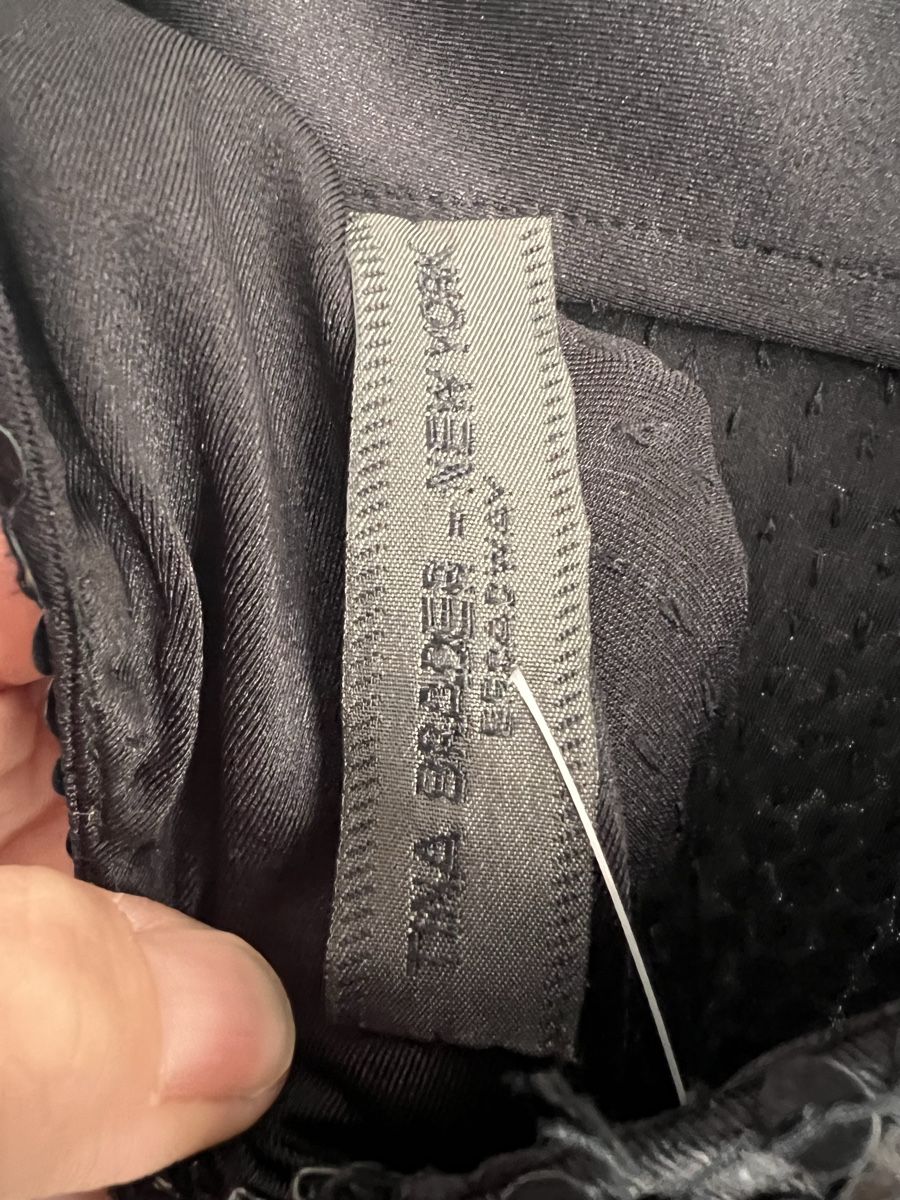 Vestiti: Abendkleid Pailletten schwarz lang Grösse M – Usato da Solothurn venduto da Brini06 3