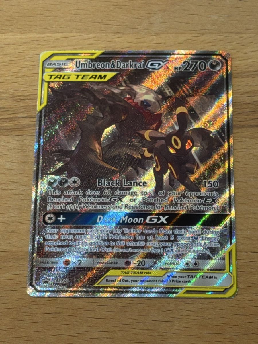 Pokémon Sammelbilder & Trading cards: Umbreon & Darkrai SM241 EN  – Gebraucht aus Conthey von Vswissplugs.com 1
