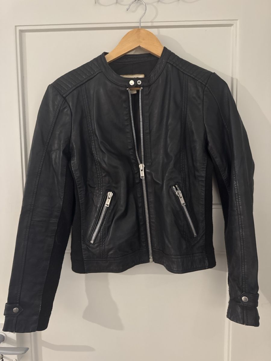 Mango Jacken: Lederjacke von Mango – Gebraucht aus Winterthur von hostelil