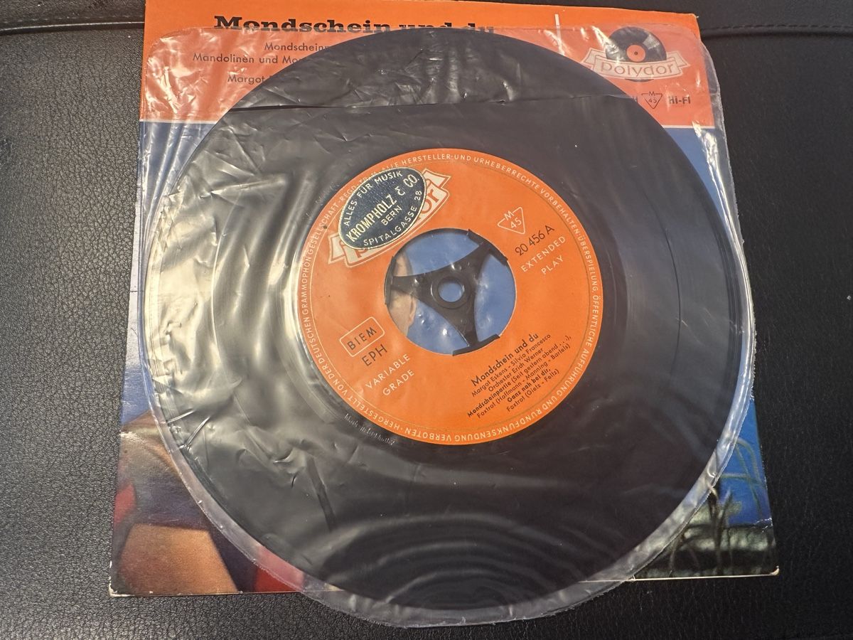 Dischi in vinile: Schallplatte Mondschein und du – Usato da Zollikofen venduto da Taximan89 2