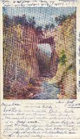 Virginia USA - natural Bridge Litho + 1901