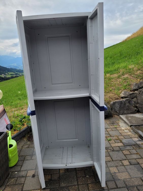 Schrank Kunststoff für Garten oder Keller Kaufen auf Ricardo