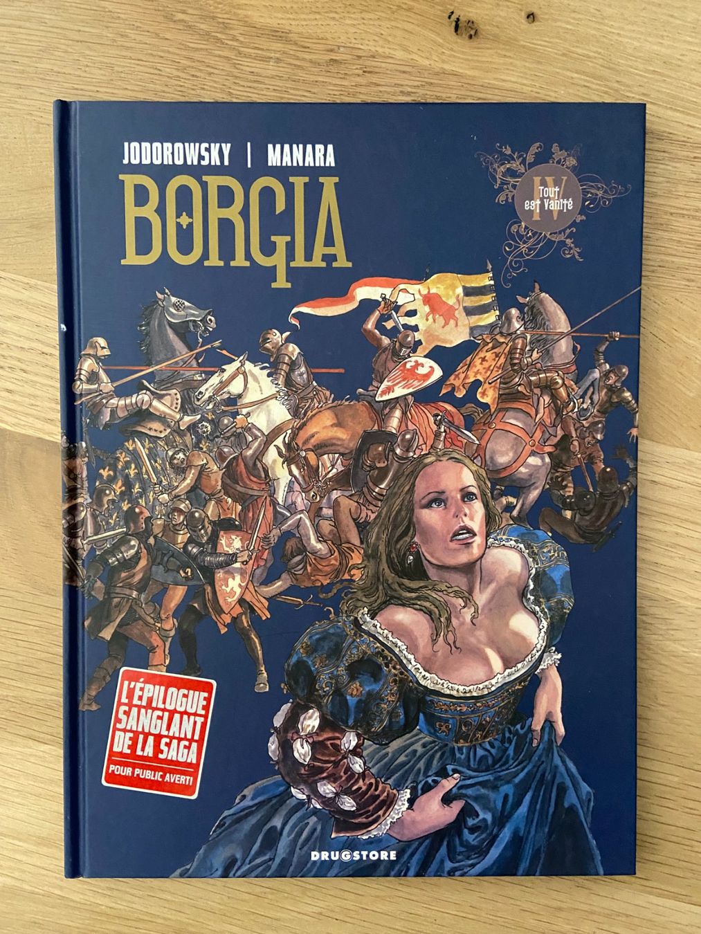 Fumetti: BORGIA / TOME 4 / TOUT EST VANITE (EO) – Usato da Corcelles-près-Payerne venduto da 1562Comics