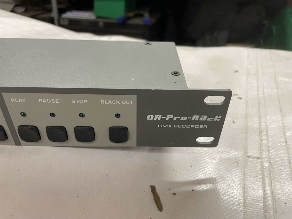 Registratori: DMX Recorder DR Pro Rack – Usato da Quinto venduto da space90 2