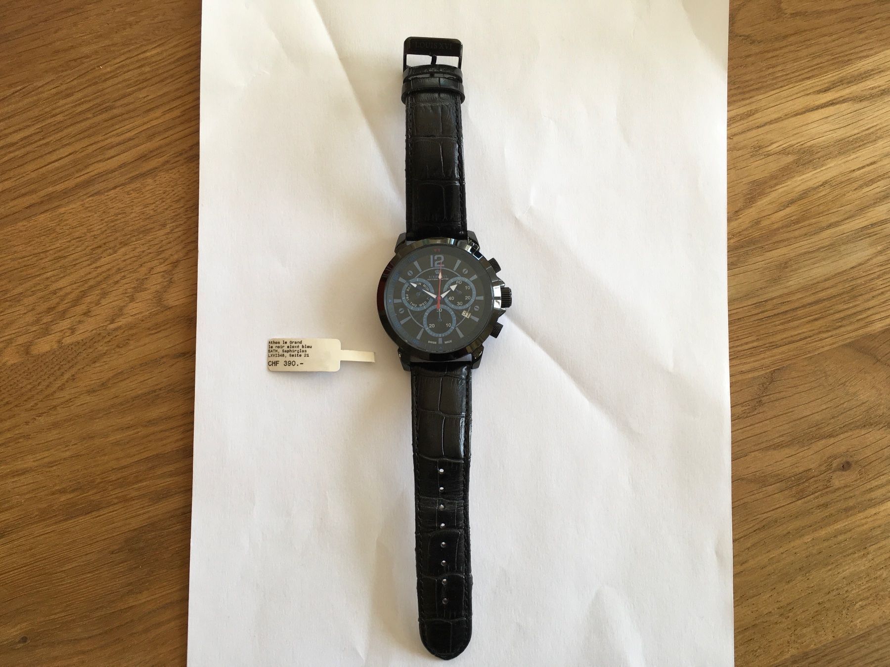 Orologi: Louis 16 Athos le grand – Nuovo e nell'imballaggio originale da Konolfingen venduto da Stephu72