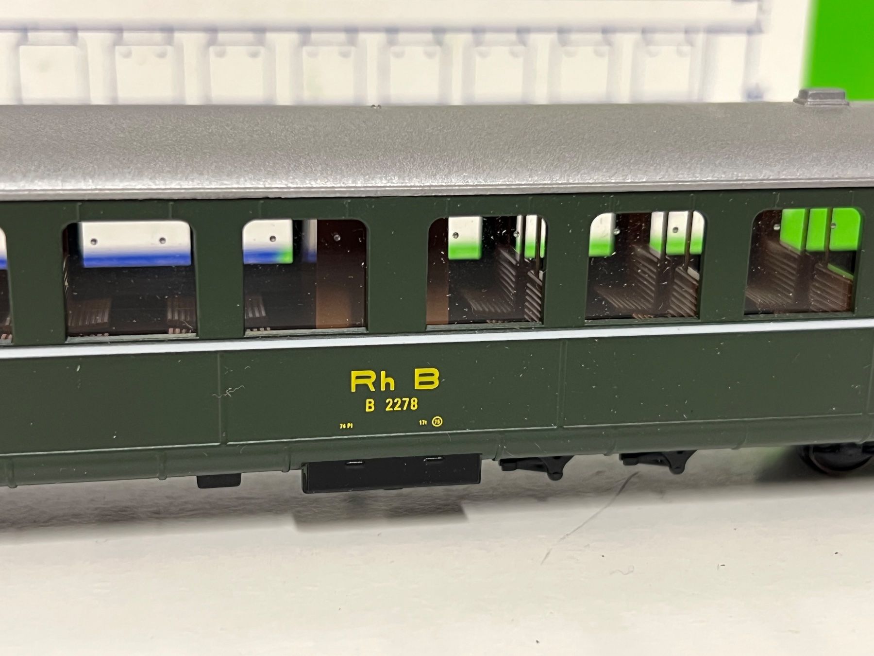 Modellini di ferrovie: STL - MODELS RhB B 2278  H0m – Usato da Neuenhof venduto da ludovicco 2