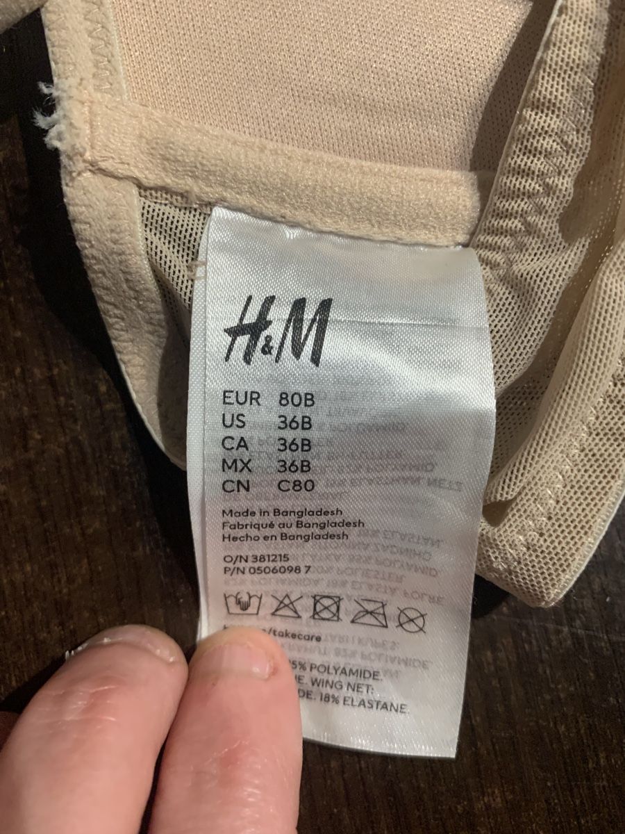 H&M Autres dessous: Soutien-Gorge H&M 80B – D'occasion à Domdidier par qatar1973 3