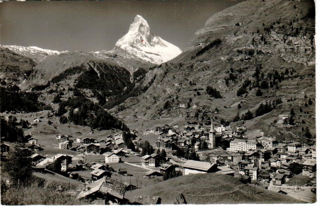 Cartoline postali: Zermatt – Usato da Wolhusen venduto da Curver9