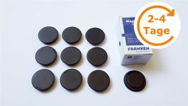 Magnete 10 Stück, 32 mm, schwarz