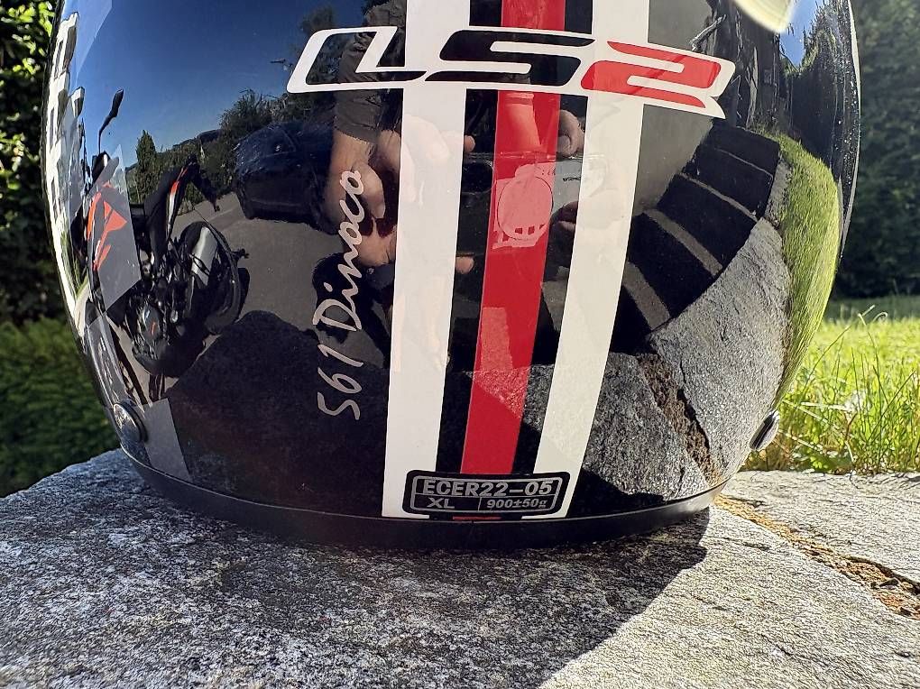 Caschi & visiere: LS2 Helm mit Sonnenbrille Gr. XL – Usato da St. Gallen venduto da chr_83 1