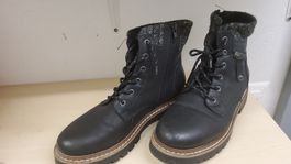Schwarze Winterboots, Grösse 40 - Warm und stylisch!