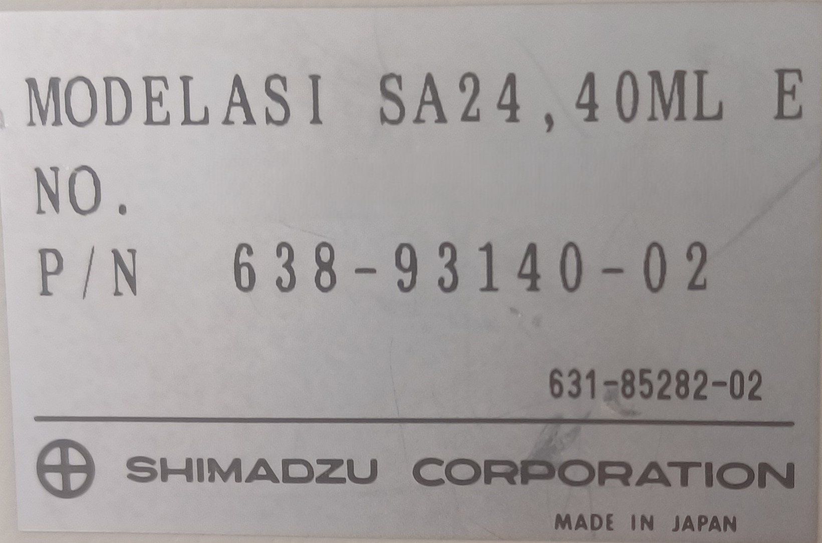 Laborzubehör: Shimadzu TOC-VCPH + ASI-V Total Organic Carbon Analyzer – Defekt aus Niederdorf von LeptonAG_Labor 9