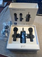 3 in 1 Wireless Lavalier microphone.IOS, Android, Camera etc