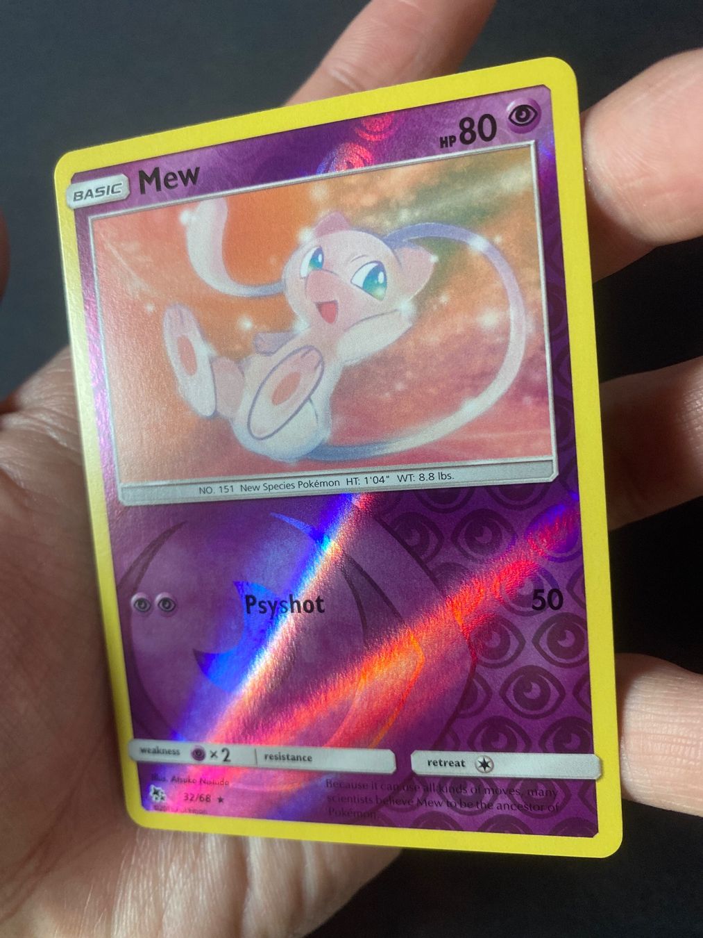 Pokémon Sammelbilder & Trading cards: Mew 32 Reverse Holo - Hidden Fates - EN – Neu (gemäss Beschreibung) aus Hausen AG von Shrade 1