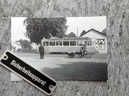 VBZ Zürich Be 4/4 Nr. 1032 - Bahnhof Selnau, 1955 - Foto