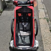 Thule Chariot Cougar 1 Veloanhänger mit Jogging-Set