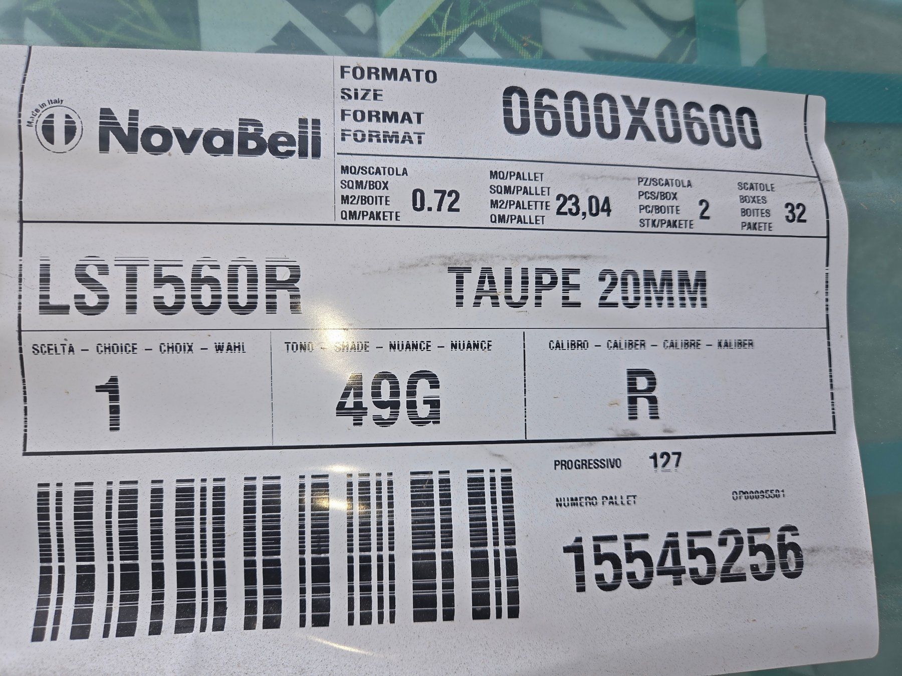 Bodenbeläge: Feinsteinzeugplatte NovaBell 600x600x20 – Neu und originalverpackt aus Schüpfheim von Scherer0 1