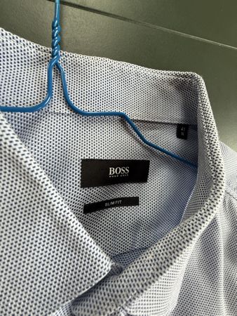 BOSS Hemd, Slim Fit, Gr. 41/16, Herrenhemd, Top Zustand!