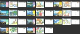 🇨🇭2000-2004 - Lacs suisses - 11 entiers - neufs **