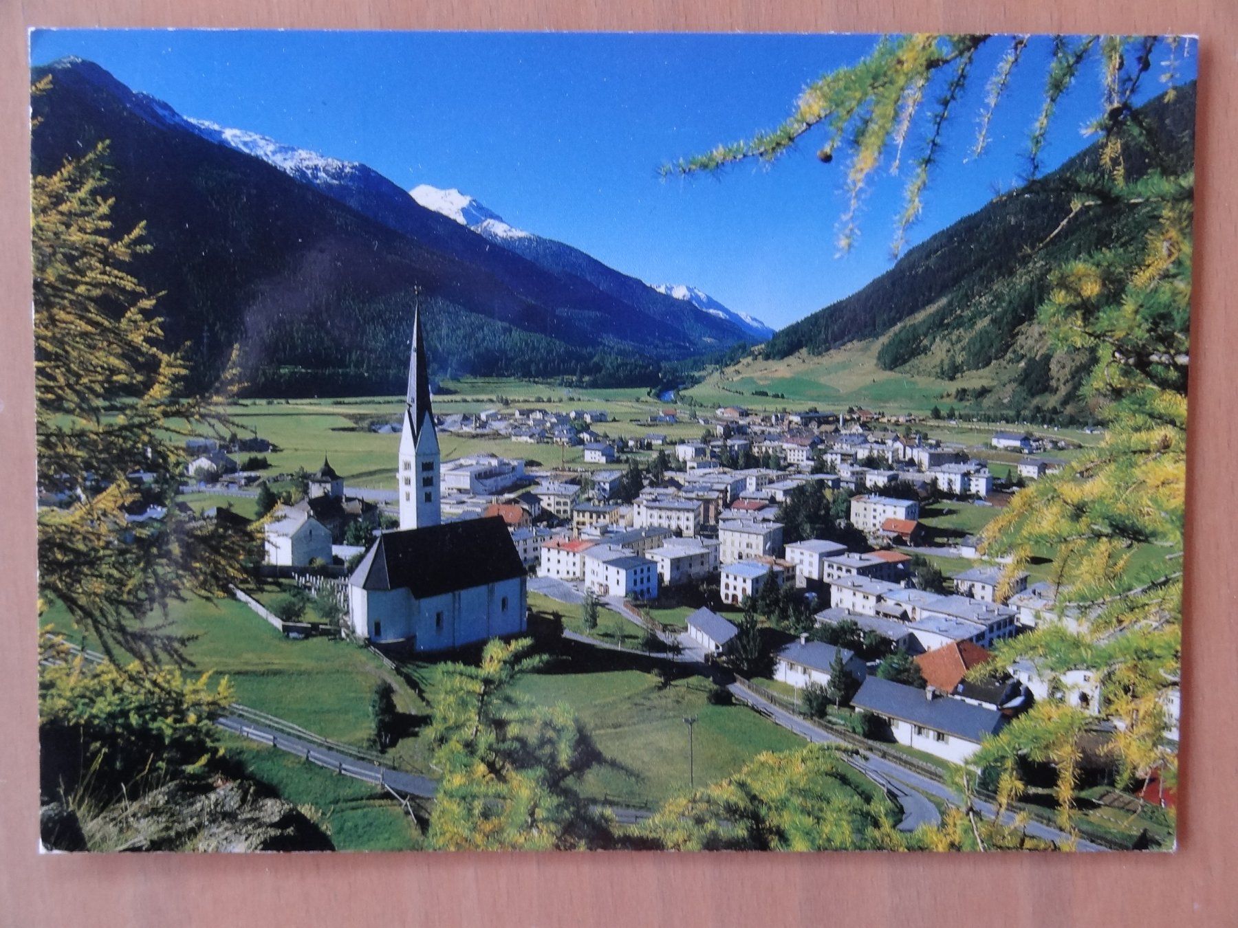 Ansichtskarten: Zernez - Engadine - 1985 – Gebraucht aus St Léonard von Riglin
