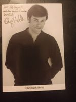 Christoph Waltz- handsigniert - alte Karte