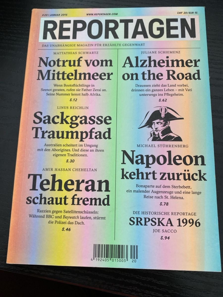 Riviste & Magazine: Reportagen Nr. 20 von 2015 – Usato da Erlinsbach SO venduto da Silverstorm