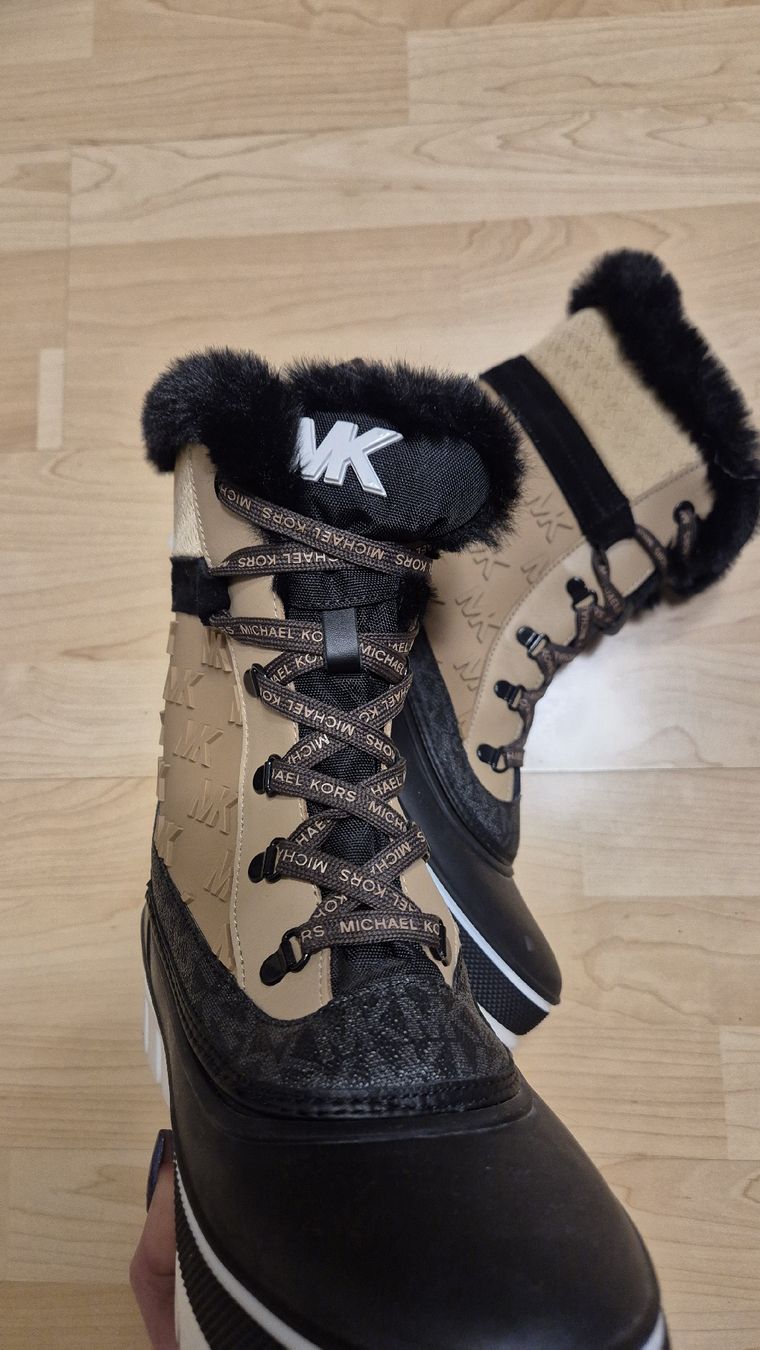 Michael Kors Scarpe da uomo: Michael Kors Ozzie Mixed Stiefel – Nuovo (secondo la descrizione) da St. Gallen venduto da eli_c2kr 9