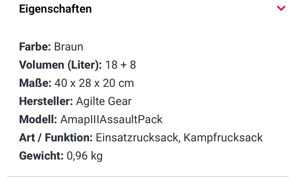 Schweizer Armee Uniformi: Rucksack AGILITE Amap lll multicam neu – Nuovo (secondo la descrizione) da Hausen am Albis venduto da MACV62 3