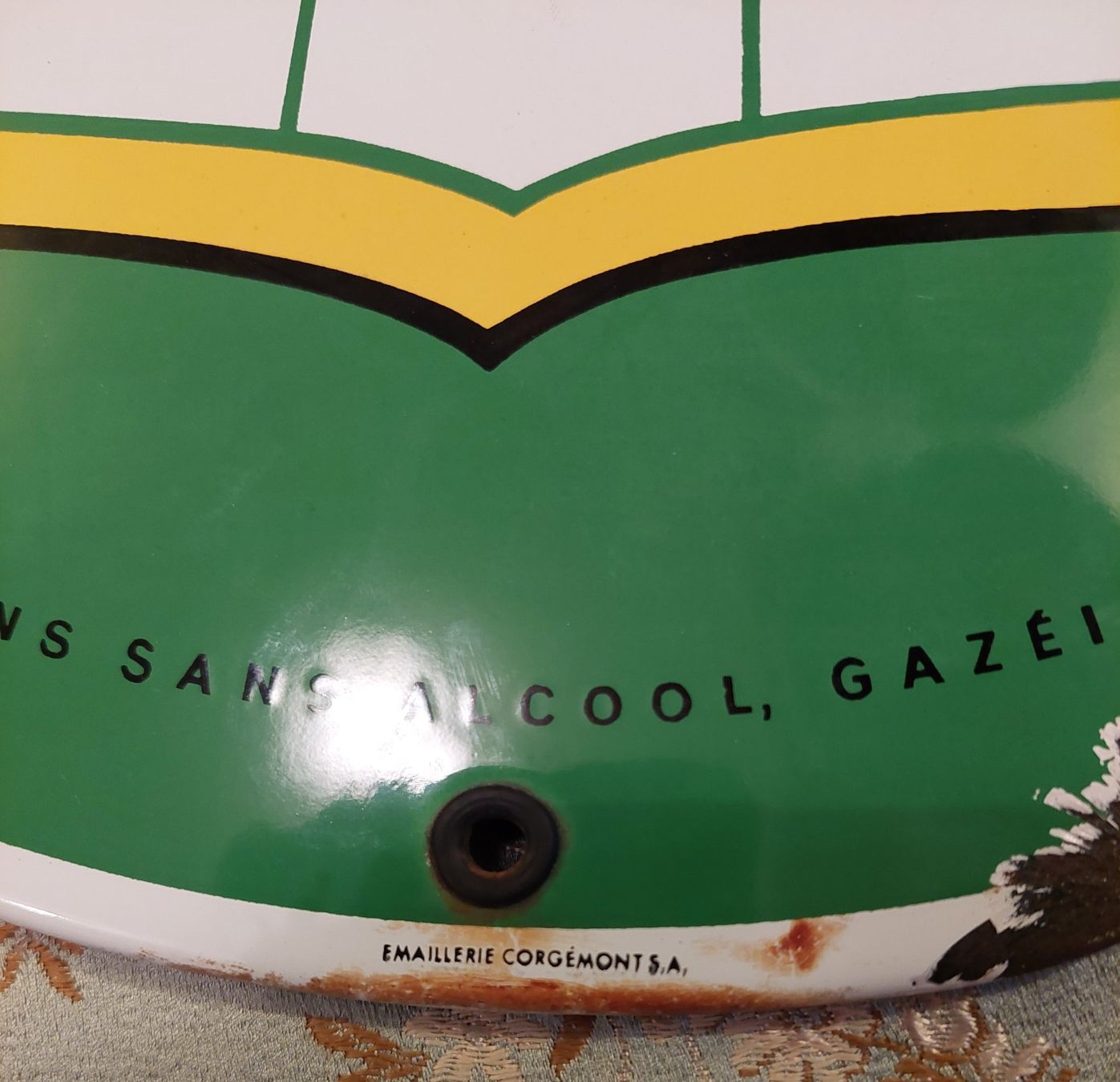 Insegne: Canada Dry Emailschild – Usato da Siblingen venduto da rantiques 4