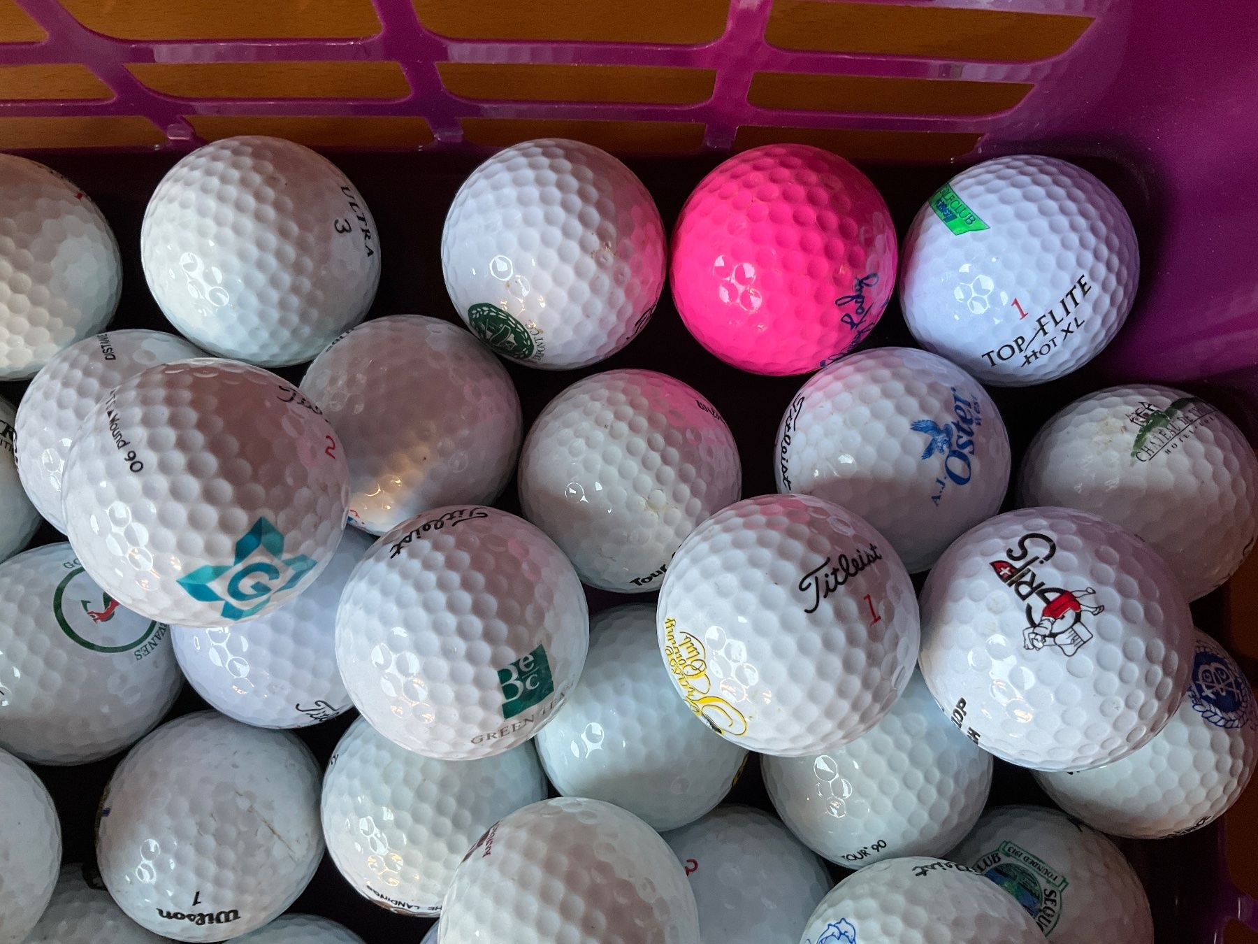 Ballons: 70 balles de golf – D'occasion à Gland par DL2004 1