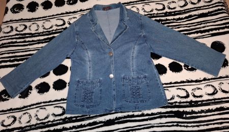 leichte Jeans Jacke/Blazer Damen gr.XXL (eher L)
