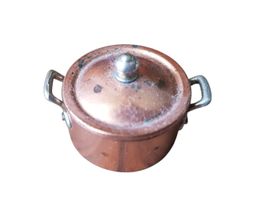 Puppenstube Topf Kupfer