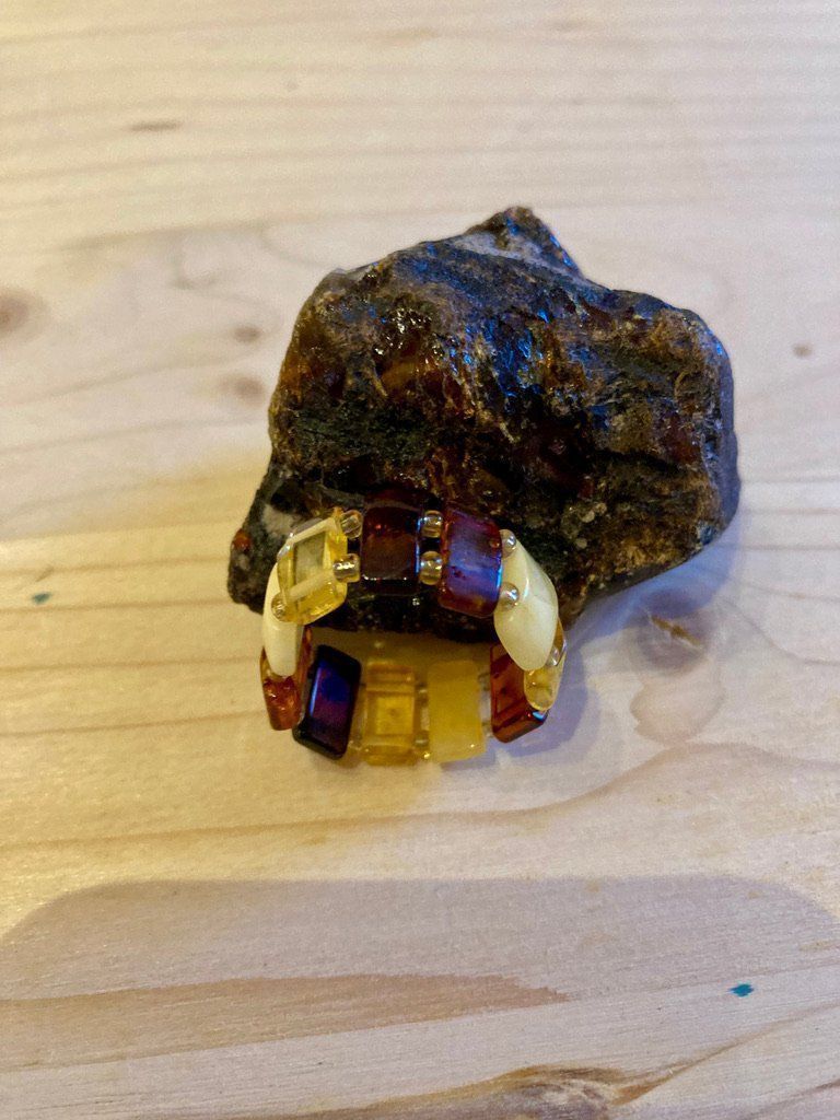 Anelli: Ring Bernstein Amber/Ambre echt. – Nuovo (secondo la descrizione) da Biberist venduto da tl-schmuck