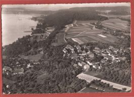 Vinelz am Bielersee - Flugaufnahme 1952