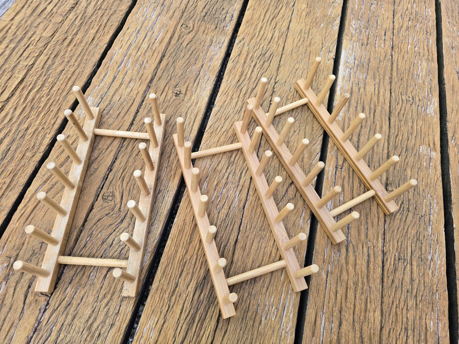 Ikea Geschirrsets: Holz: Tellerhalter (Set 3-tlg.) – Gebraucht aus Romanshorn von Rachacha