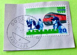 Nr.909 mit Stempelt Lok 2000 Aarau   