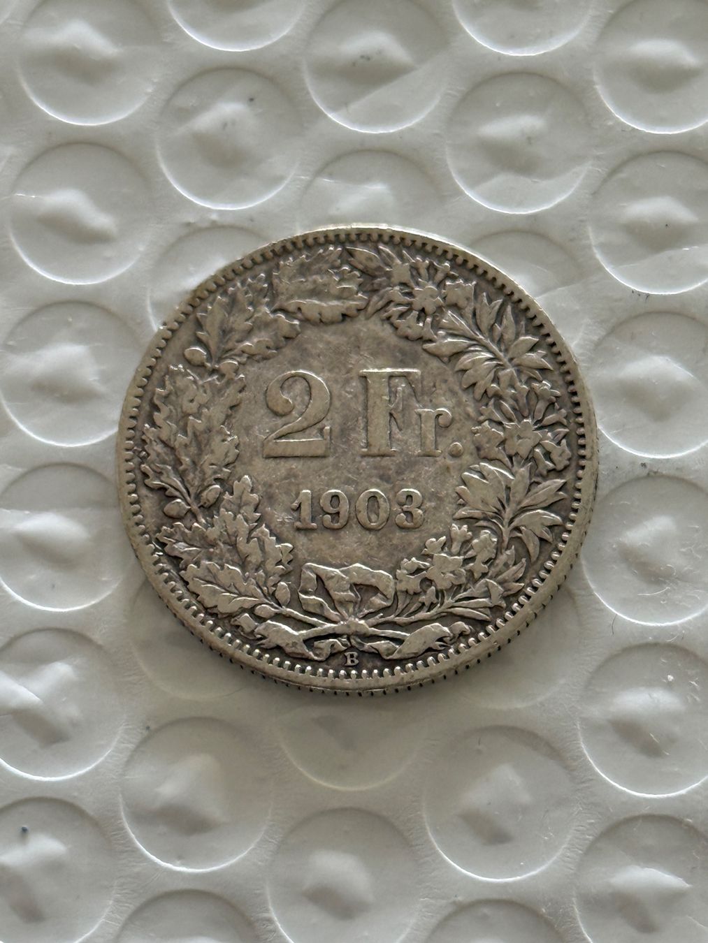 Tutti le monete: 2 Franken 1903  Rar – Usato da Wallisellen venduto da SWISS_SILVER1