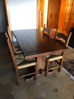 table de salle à manger (style autrichien rustique)