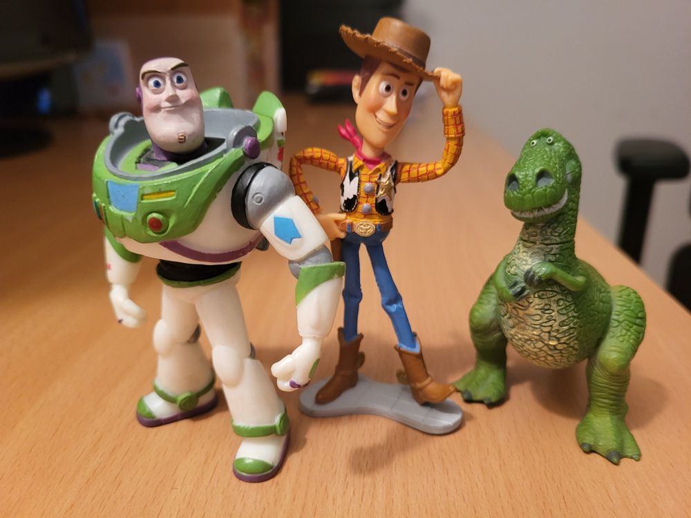 Spielfiguren Toy Story Buzz Woody Rex Bullyland | Kaufen auf Ricardo