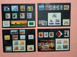 komplette Jahresserie Briefmarken CH Post 2008