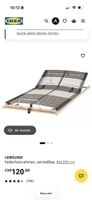 2x IKEA Leirsund Federholzrahmen 80x200 cm verstellbar