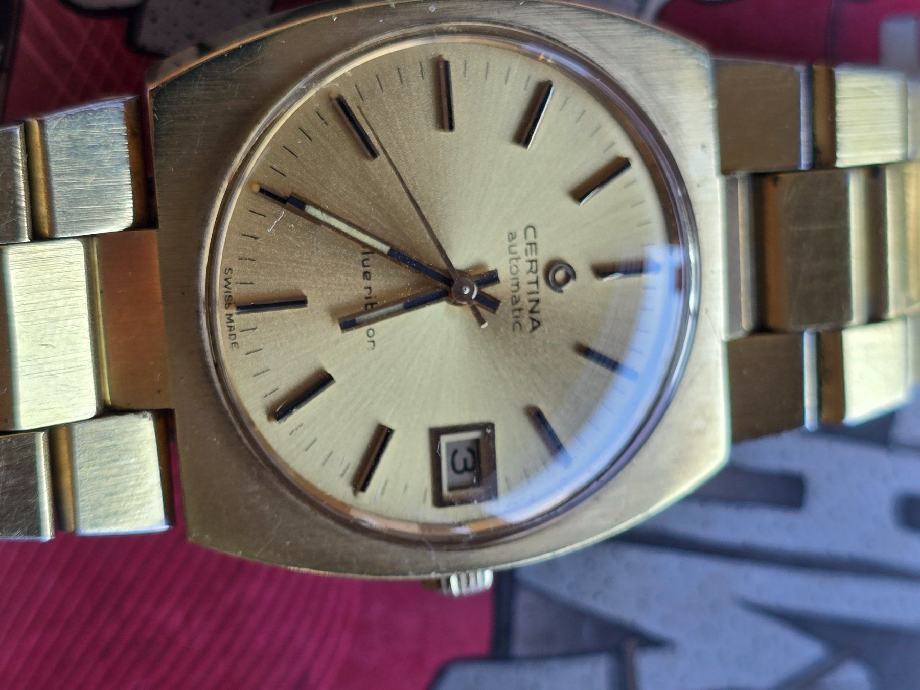 Certina Montres: 34 Certina Blue Ribbon Automat Date – D'occasion à Muri AG par Corredor 1