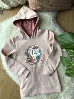 Mädchen Hoodie Einhorn Gr. 128 *NEUWERTIG