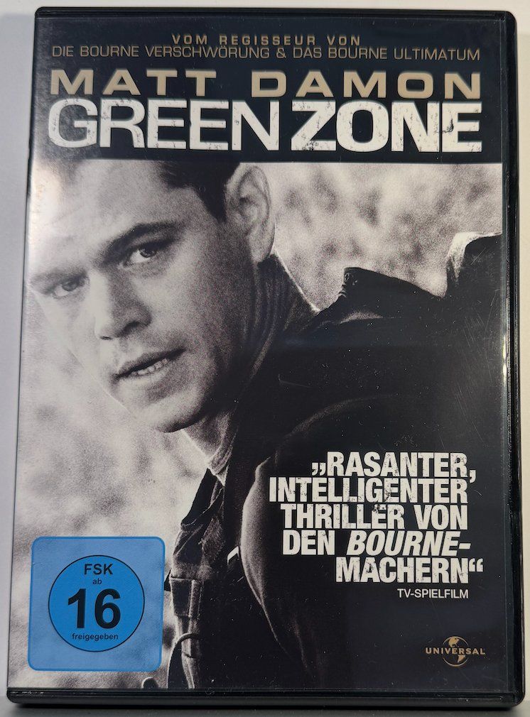 Tous les DVDs: DVD GREEN ZONE - MATT DAMON – D'occasion à Wisen par gigisna