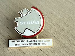 Pin   Olympische Winterspiele Servia
