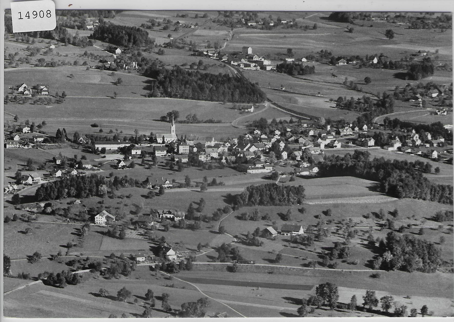 Cartoline postali: Flugaufnahme Bubikon ZH – Antico da Ettingen venduto da Kartenplanet